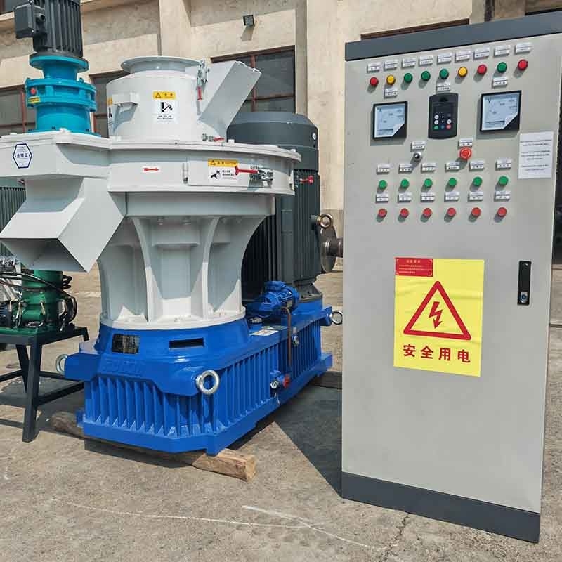 Kayu Sawdust Rice Husk Jerami Kayu Pellet Mill Kayu Pellet Produksi Line