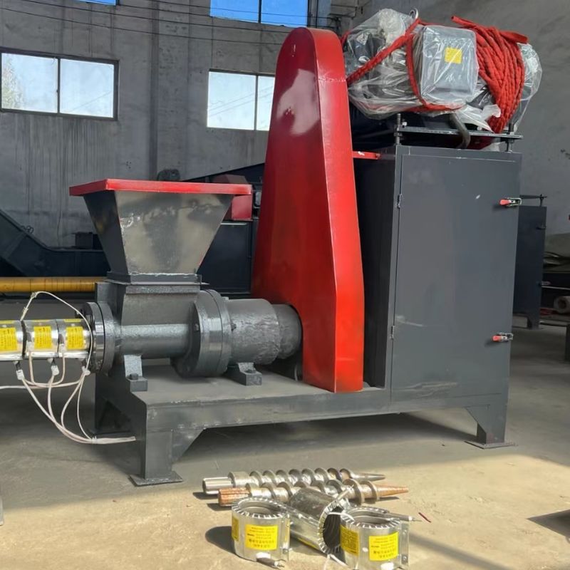 Mesin Briket Biomassa Kapasitas 300-350kg/jam Daya 22kw dengan Garansi 24 Bulan untuk Bahan Bakar dan Barbekyu