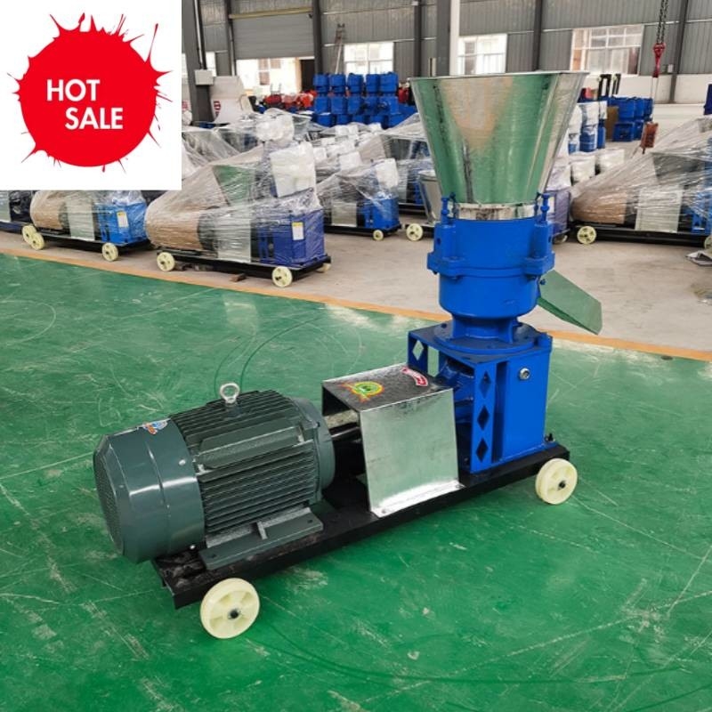 Model 210 Pellet Mill Machine Dengan 7.5/11 KW Daya Dan Sistem Lubrikasi Otomatis