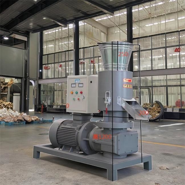 Mesin Granulator Kayu Baru Biomass Waste Sawdust Pellet Mill Untuk Industri Pakan & Pertanian