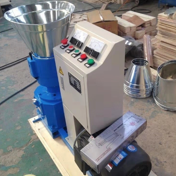200-300 KG/H Kapasitas Mesin Pellet Mill Mesin Pengolahan Makanan Hewan Burung Produktivitas Tinggi Mesin 7.5kw Motor