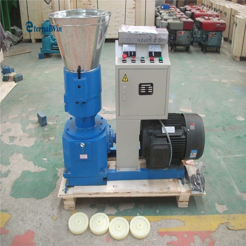 200-300 KG/H Kapasitas Mesin Pellet Mill Mesin Pengolahan Makanan Hewan Burung Produktivitas Tinggi Mesin 7.5kw Motor
