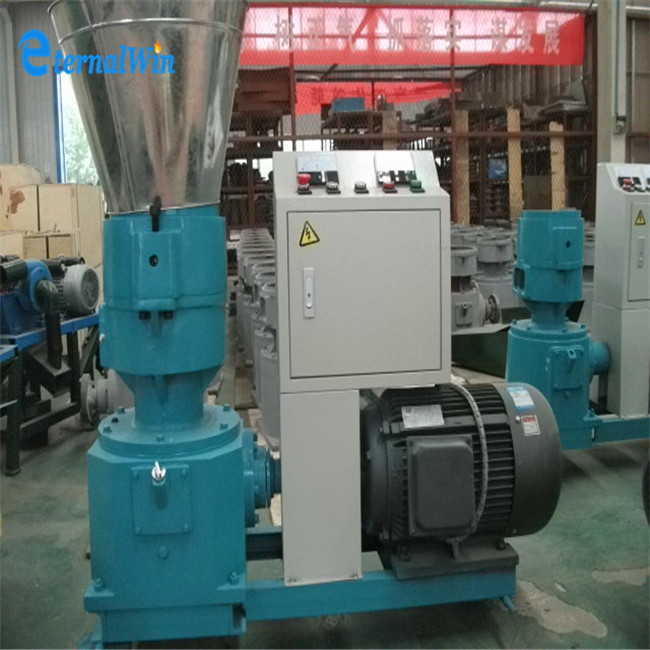 200-300 KG/H Kapasitas Mesin Pellet Mill Mesin Pengolahan Makanan Hewan Burung Produktivitas Tinggi Mesin 7.5kw Motor