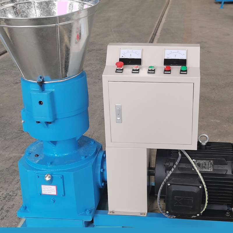 200-300 KG/H Kapasitas Mesin Pellet Mill Mesin Pengolahan Makanan Hewan Burung Produktivitas Tinggi Mesin 7.5kw Motor