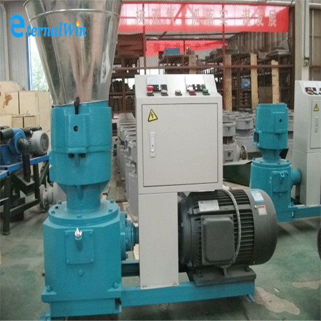 200-300 KG/H Feed Pellet Mill Mesin Pengolahan Pakan Hewan Produktivitas Tinggi Mesin Mesin Pemanasan Pakan Motor