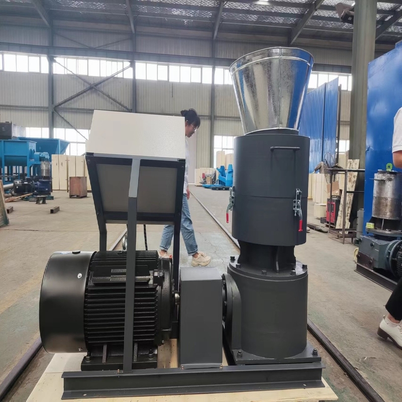 Mudah Operasi Mesin Pellet Pakan 800-1200kg/h Mesin pembuatan pakan hewan Produksi tinggi Pakan Pellet Mill