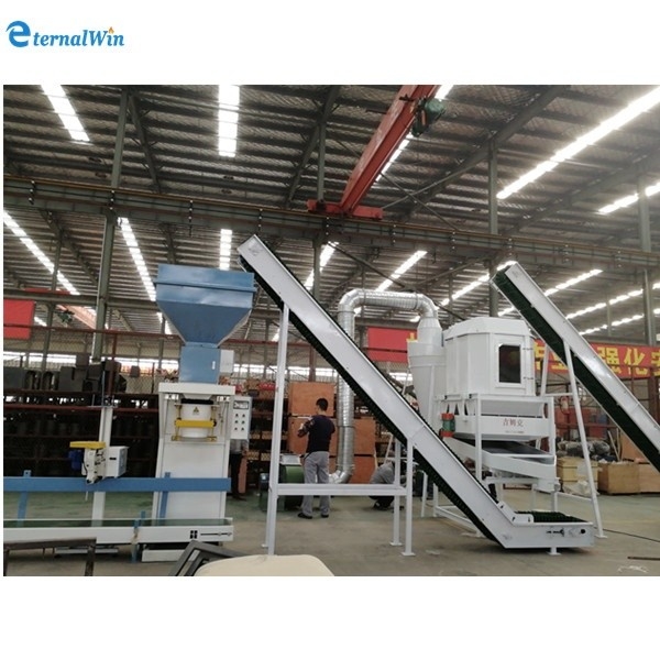 1000-5000kg/h Mesin Pembuatan Pellet Kayu Seluruh Set Kayu Mill Produksi Line