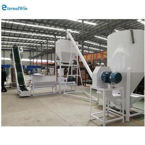 1000-5000kg/h Mesin Pembuatan Pellet Kayu Seluruh Set Kayu Mill Produksi Line
