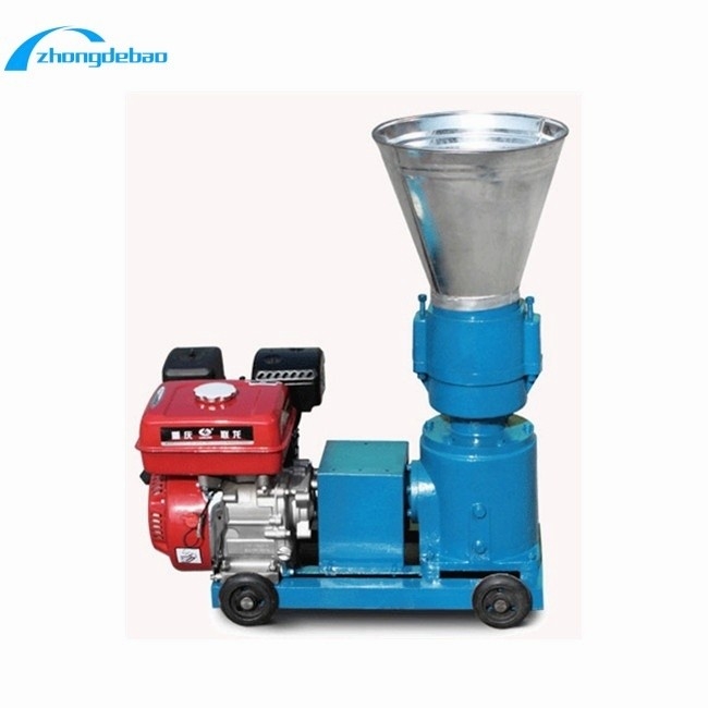 Mesin Diesel tipe 10HP Mesin Pengolahan Pellet Pakan Hewan 90-120kg/jam output Mesin Pembuat Pellet Pakan