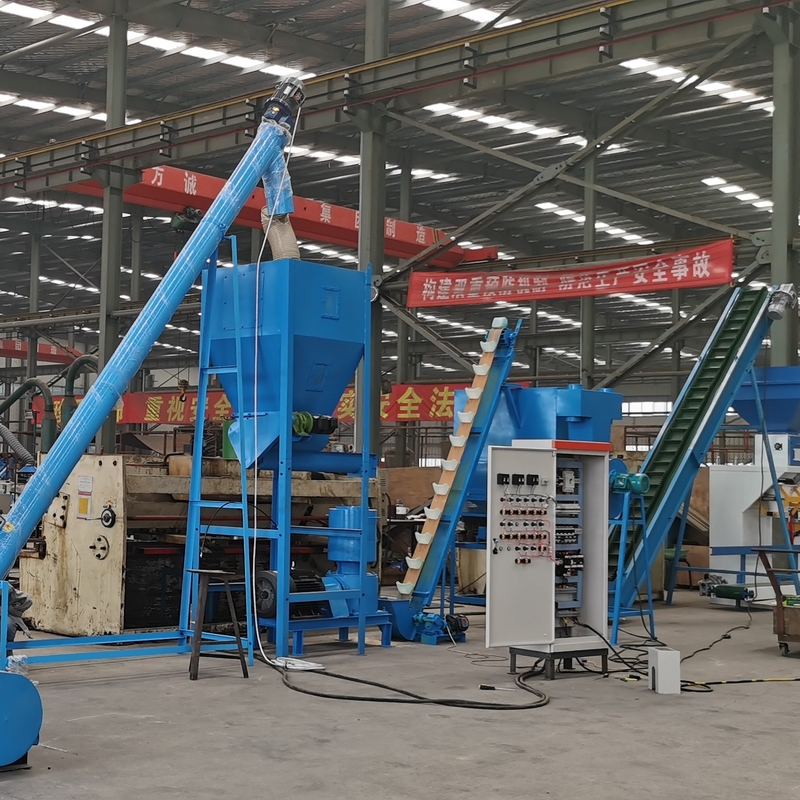 Baru Datang 1000-5000kg / jam Mesin Pembuatan Pellet Kayu Produktivitas Tinggi Set Kayu Mill Produksi Line