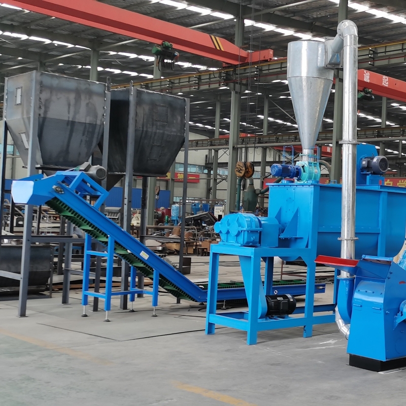 Baru Datang 1000-5000kg / jam Mesin Pembuatan Pellet Kayu Produktivitas Tinggi Set Kayu Mill Produksi Line