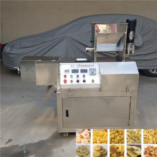 220V/380V tegangan sekrup mesin ekstruder makanan untuk jagung tongkat puffing Pabrik