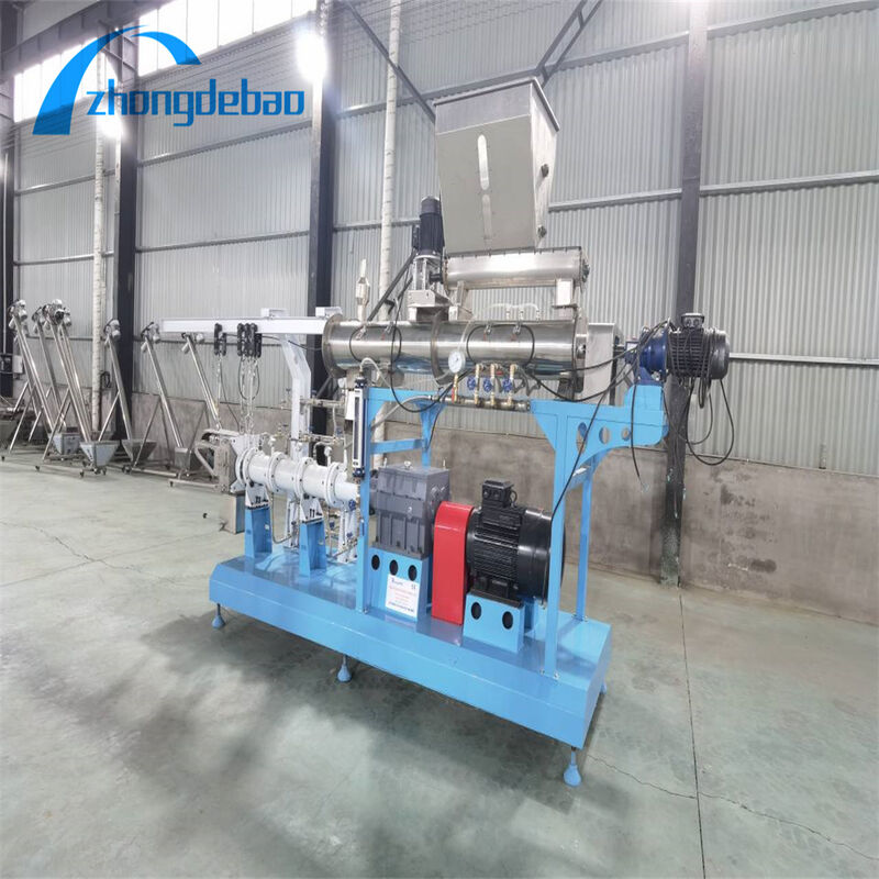 Main Power 37-160kw Floating Fish Feed Machine Industrial Grade Floating Feed Pellet Machine for Fish Farming Facilities