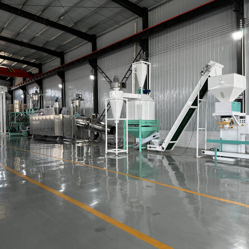 500 kg/h Extruder Feed Twin-Screw tipe basah
