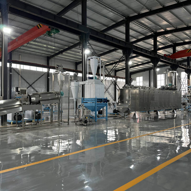 500 kg/h Extruder Feed Twin-Screw tipe basah