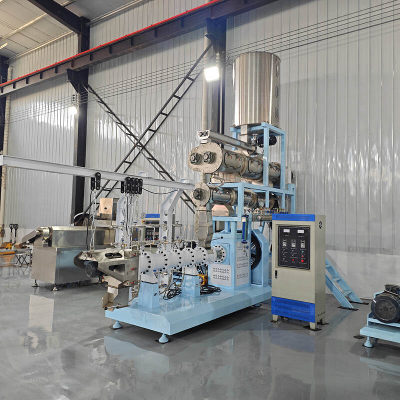 500 kg/h Extruder Feed Twin-Screw tipe basah