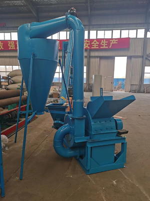 Kapasitas besar Kayu Log Kelapa Shredder Chips Biomass Wood Crusher Chipper Mesin