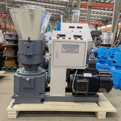 50-1200kg/Jam Pabrik Pelet Pakan 2.5-12mm Mesin Pembuat Pelet Pakan Ternak CE