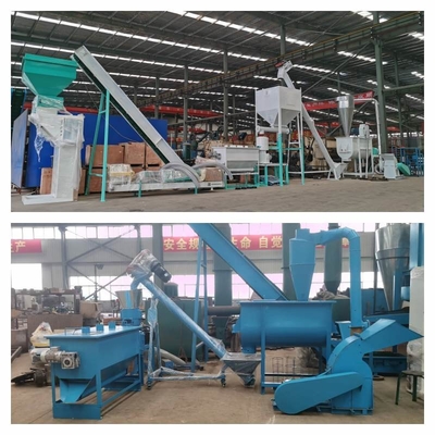 3kw-30kw Pelet Pakan Ternak Pabrik Pakan Pelet Unggas Baja Karbon 380V 50HZ