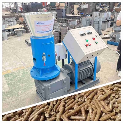 Mesin Pelet Industri Putar Rol 300kg/H 22kw Mesin Pelet Biomassa Kayu