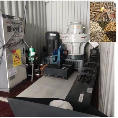 Mesin Log Chips Pellet Mill Mesin Pelet Kayu Limbah Untuk Pelet Bahan Bakar