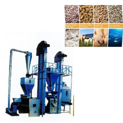 Pabrik Pakan Pelet Unggas Pakan Ternak 1-12mm Mesin Pelet Pakan Stok Ternak
