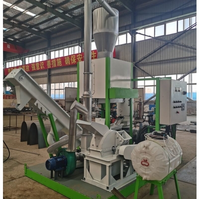 300kg 500kg Mesin Pelet Sekam Padi Bergerak Mesin Pelet Jerami Bahan Bakar 6mm 8mm