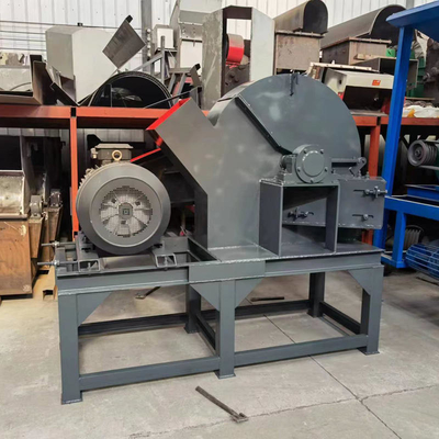 Mesin Penghancur Roda 150mm 100-1000Kg/Jam Mesin Penggiling Kayu Industri