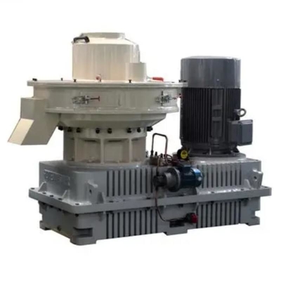 55kw Ring Die Wood Pellet Mill Dengan Sistem Lubrikasi Otomatis