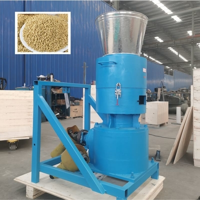 Pabrik Pellet Pakan Hewan Didorong oleh Traktor PTO Biomass Pellet Mill