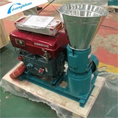 Mesin Pellet Mill Feed 90-120 KG/H Untuk Makanan Hewan Perundingan