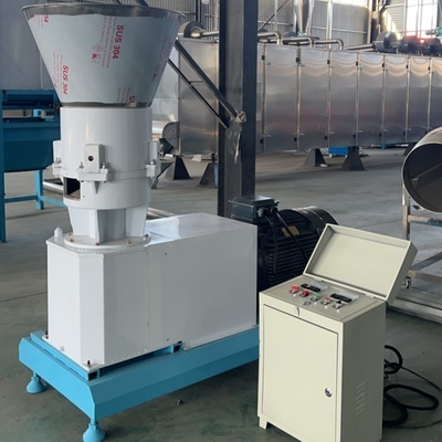 80-1200kg/h Mesin Produksi Pellet Listrik dengan Roller Baja Alloy