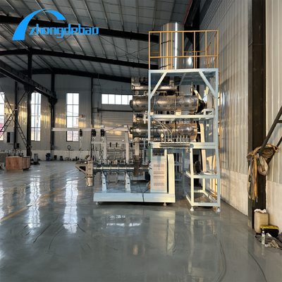 Customized Colour Floating Fish Feed Production Line Featuring Pillow Or Bread Shape Briquette and Main Motor Power 5.5-160kw for Aquaculture Feed