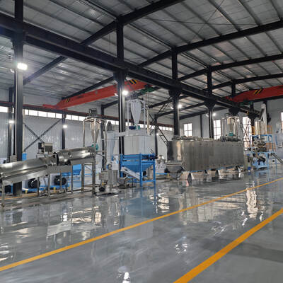 500 kg/h Extruder Feed Twin-Screw tipe basah